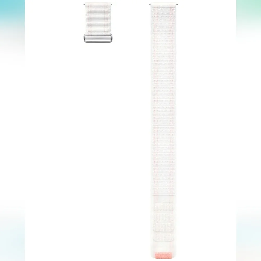 Samsung watch band small pink white
